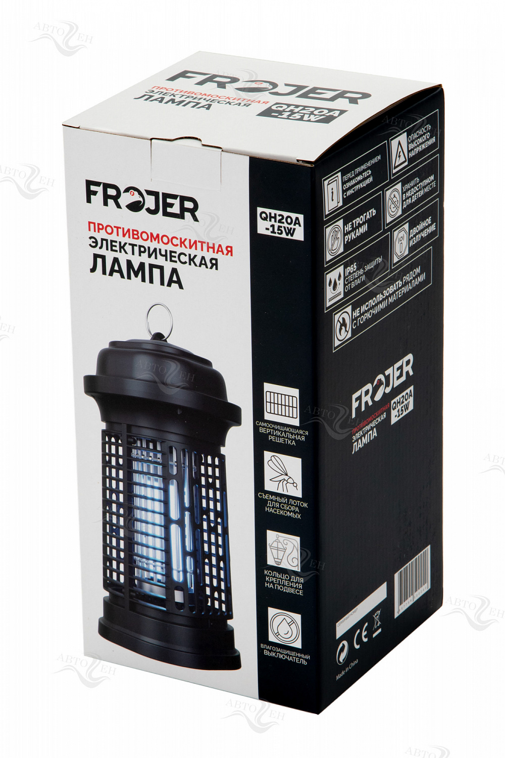 Лампа противомоскитная электрическая промышленная Frojer QH20A-15W