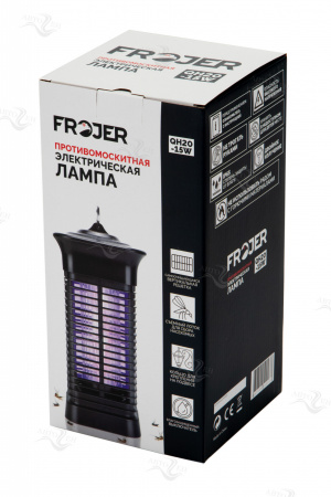 Лампа противомоскитная электрическая Frojer QH20-15W