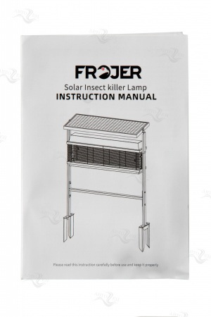 Ловушка для насекомых аккумуляторная Frojer PRO X6 Solar