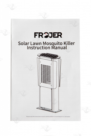 Ловушка для насекомых аккумуляторная Frojer PRO DC5 Solar черная